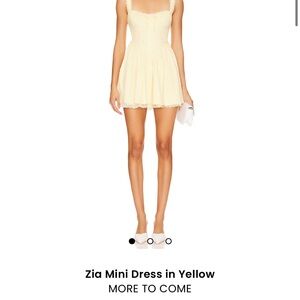 Chic Yellow Mini Dress